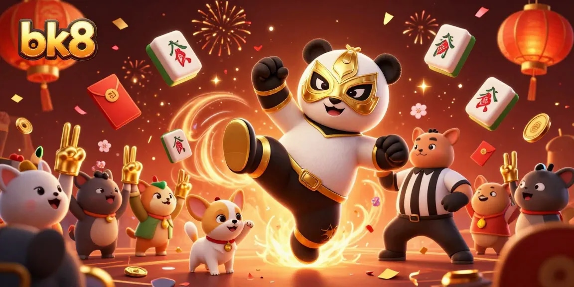 Engage in thrilling gameplay at bk8 with vibrant casino action and animated characters